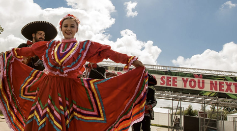 Mexicaanse dansgroep
