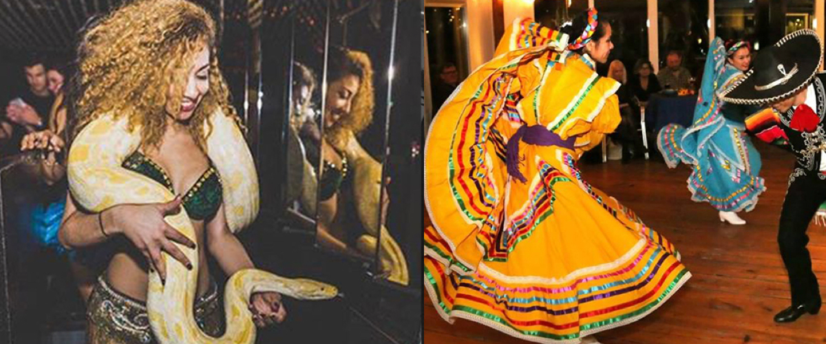 Mexicaanse act voor Feest
