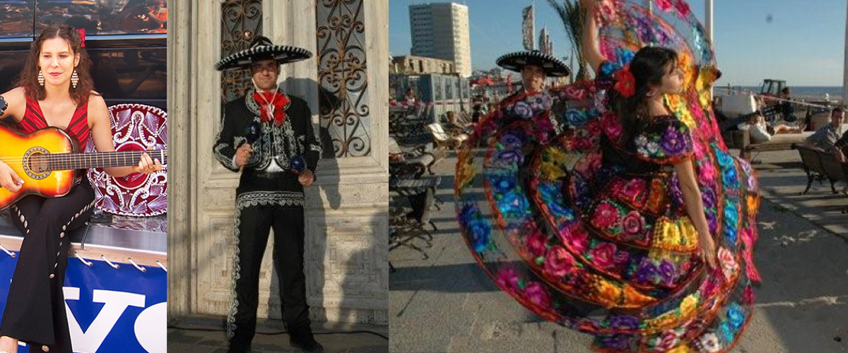 Mexicaanse dansgroep